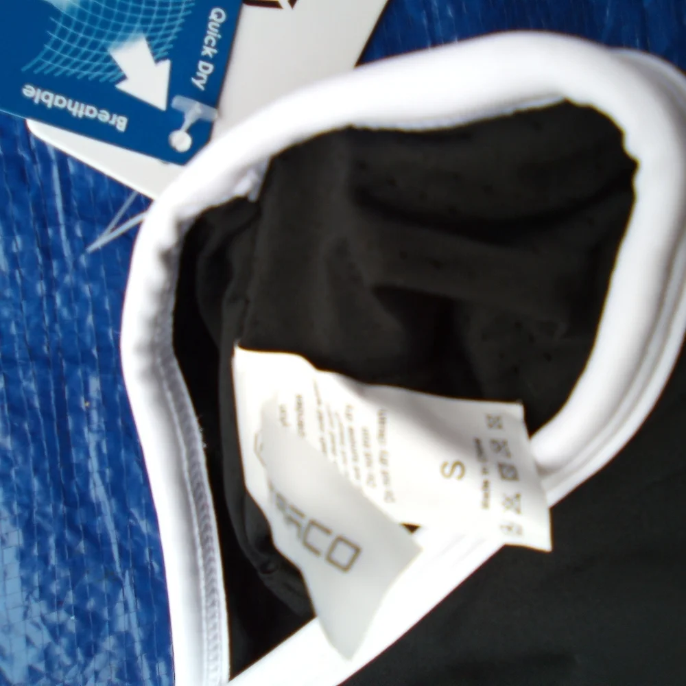 ATTRACO Black Dress with White Trim - Picture 4 of 8